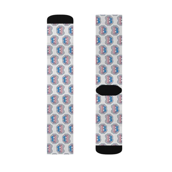 Colorful Swaggy Bitcoin Socks - Image 4