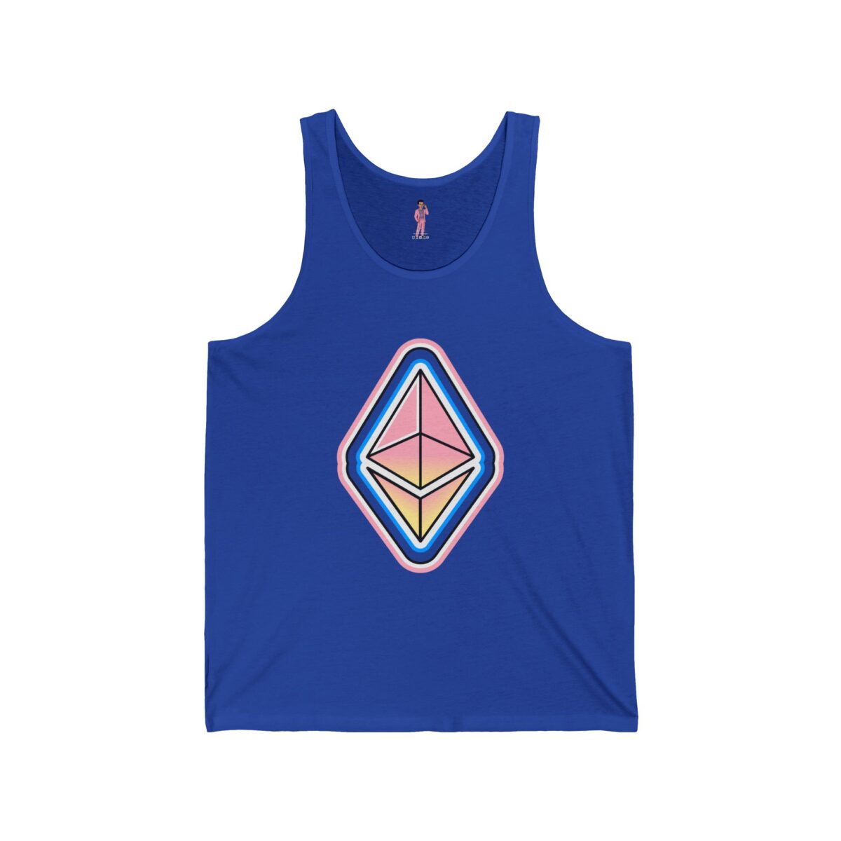 Unisex Jersey Swaggy Ethereum Tank Top - Choose Your Color - Image 17