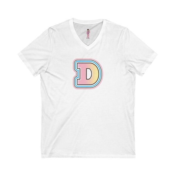 Swaggy Doge V-Neck Tee -  Unisex - Choose Favorite Color - Image 3