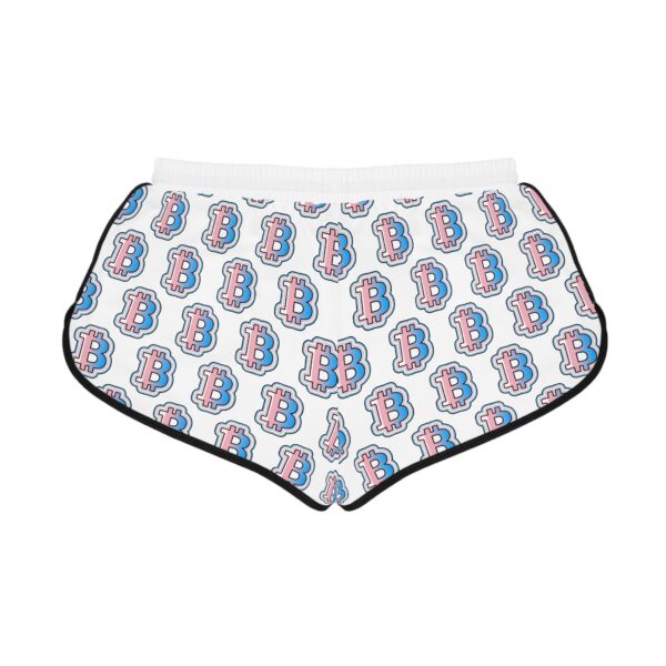 Swaggy Bitcoin Women's Relaxed Shorts - Image 6