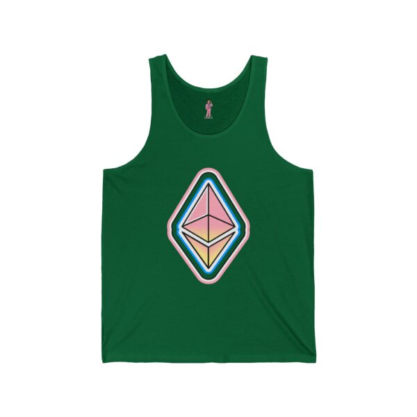 Unisex Jersey Swaggy Ethereum Tank Top - Choose Your Color - Image 11