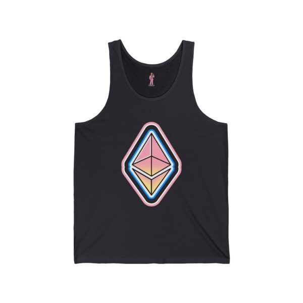 Unisex Jersey Swaggy Ethereum Tank Top - Choose Your Color - Image 7