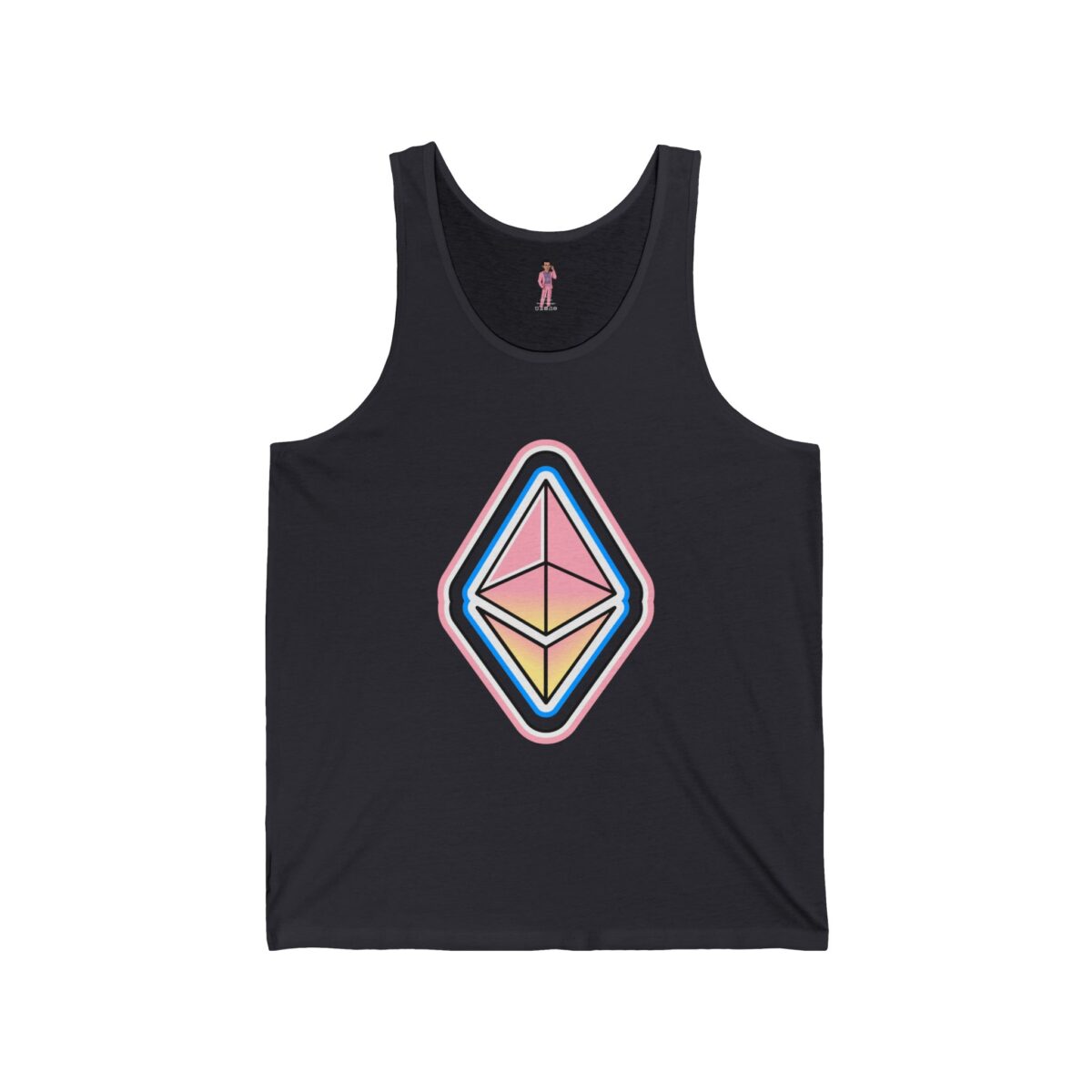 Unisex Jersey Swaggy Ethereum Tank Top - Choose Your Color - Image 7