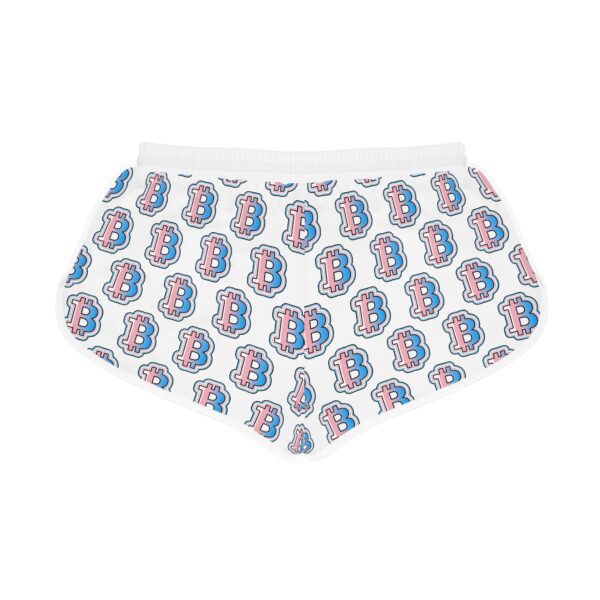 Swaggy Bitcoin Women's Relaxed Shorts - Image 4