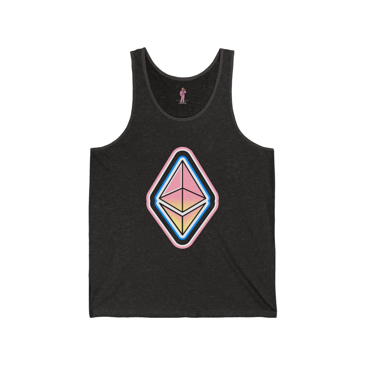 Unisex Jersey Swaggy Ethereum Tank Top - Choose Your Color - Image 5