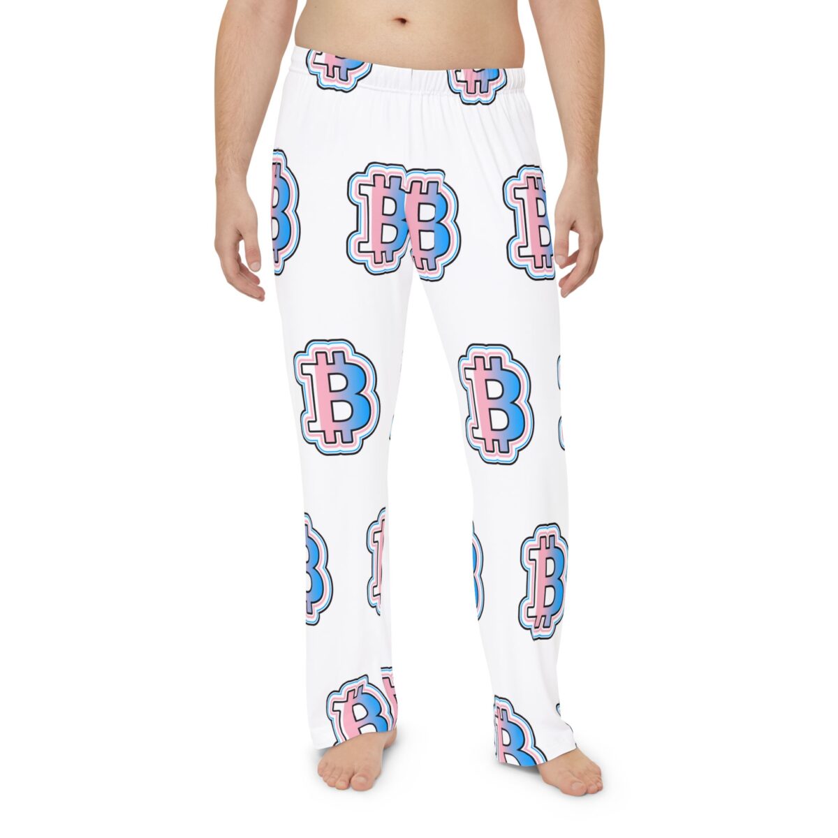 Bitcoin Pajama Pants, Bitcoin Sleepwear, Cozy Lounge Pants, Fun Gift for Crypto Enthusiasts - Image 3