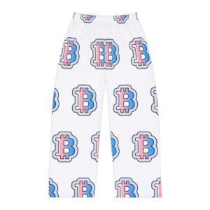 Bitcoin Pajama Pants, Bitcoin Sleepwear, Cozy Lounge Pants, Fun Gift for Crypto Enthusiasts